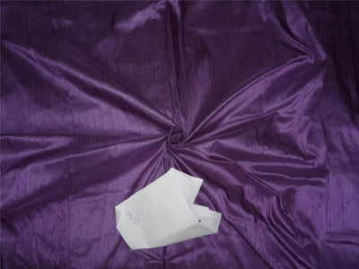 100% PURE SILK DUPION FABRIC BRIGHT PURPLE colour 54&quot; wide WITH SLUBS* MM64[3]