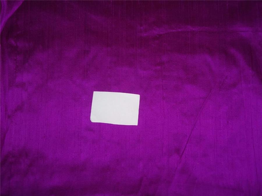 100% PURE SILK DUPIONI FABRIC DEEP INDIAN PINK colour 54&quot;wide WITH SLUBS*MM63[5]