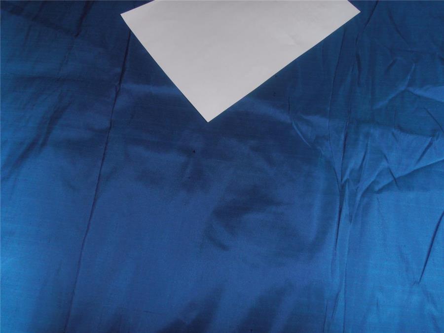 100% PURE SILK DUPION FABRIC ROYAL BLUE colour 54&quot; wide