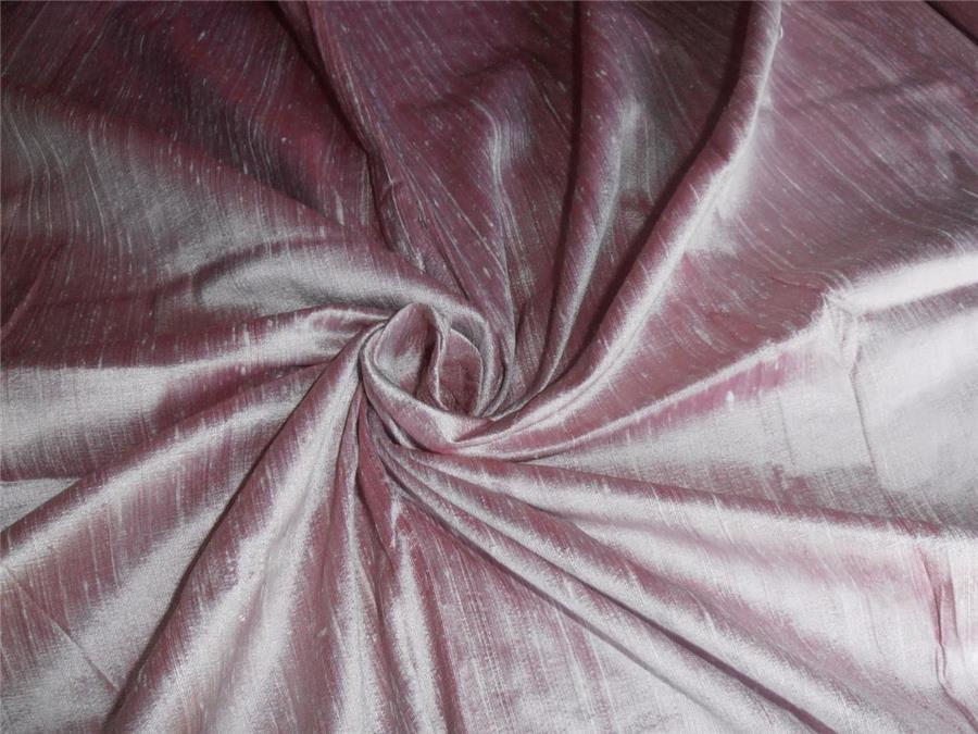 100% PURE SILK DUPION FABRIC ROSETTE colour 44&quot; wide WITH SLUBS