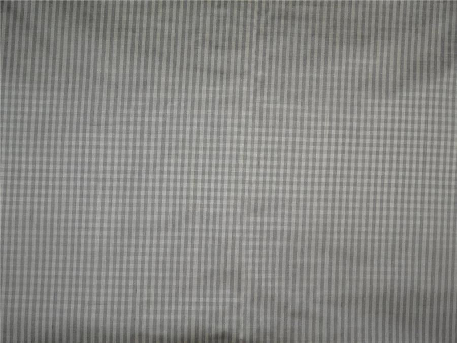 SILK DUPIONI SMALL PLAIDS FABRIC 54&quot; WIDE