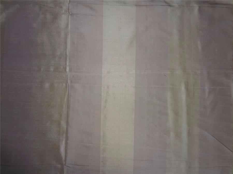 100% silk dupion PEACH AND GOLD stripe DUPS34[4]