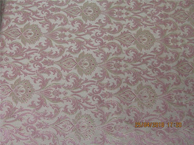 Silk brocade fabric butter x baby pink color 44&quot; bro412[6]