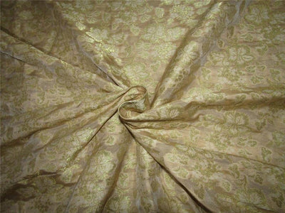 Brocade Fabric gold x gold color 44" wide BRO667[2]