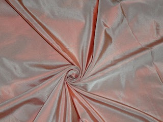 100% Pure SILK TAFFETA FABRIC Blush colour taf196 54&quot; wide TAF#196