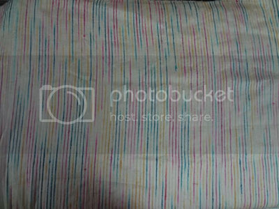 PURE SILK Dupioni FABRIC Multi color Stripes 44" wide DUP#S50[1]