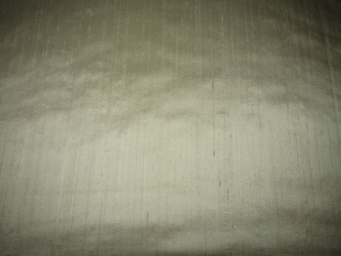 Silk Dupioni cream Fabric 54&quot; with slubs