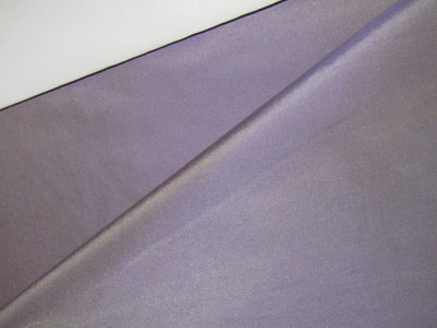 100% Pure SILK TAFFETA FABRIC Lilac Color 54" wide TAF174