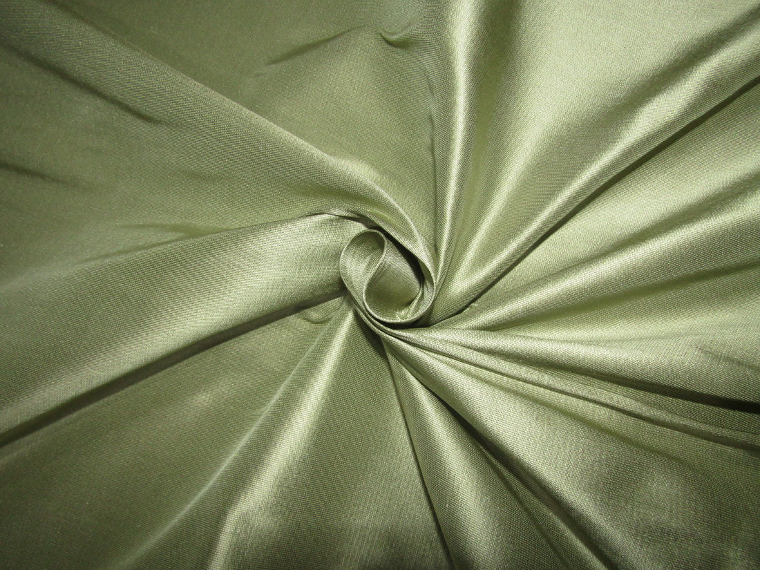 100% PURE SILK TAFFETA PISTA GREEN 54&quot; 53momme TAF306[2]