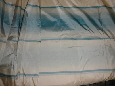 silk taffeta new stripes -CHAMPAGNE/ blue stripesTAFS27[2]