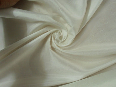 21 mm 100% Pure Silk Imported  dupion fabric 44&quot;[ivory colour]