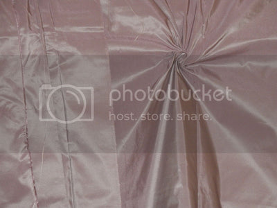 100% Pure SILK TAFFETA FABRIC Dusty Lilac color