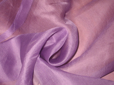 Light Purple SILK ORGANZA FABRIC 44&quot; WIDE