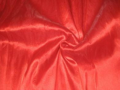 Christmas Red Silk Organza ~44&quot;