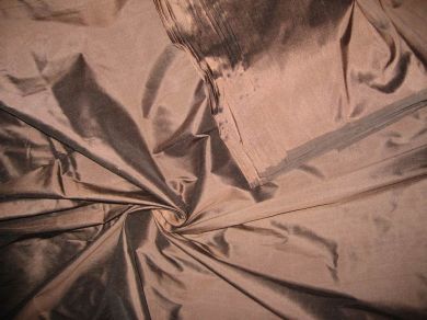 Dark Chocolate Brown~silk dupioni 54&quot; wide