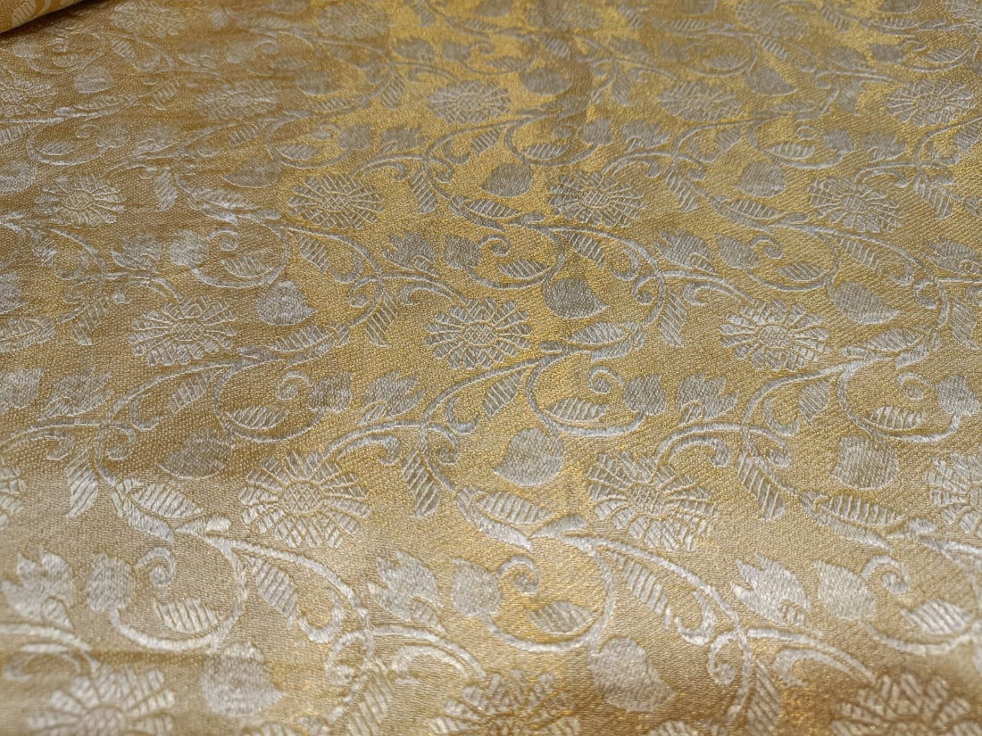 Brocade jacquard fabric 44" wide ~ BRO837 available in three  DESIGNS