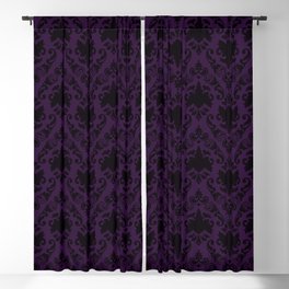 SILK BROCADE FABRIC PURPLE,BLACK COLOR 44&quot;INCH BRO487[3]